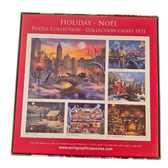 Eurographics Christmas Donut Party 1000 pc Jigsaw Puzzle - Picture 4 of 5